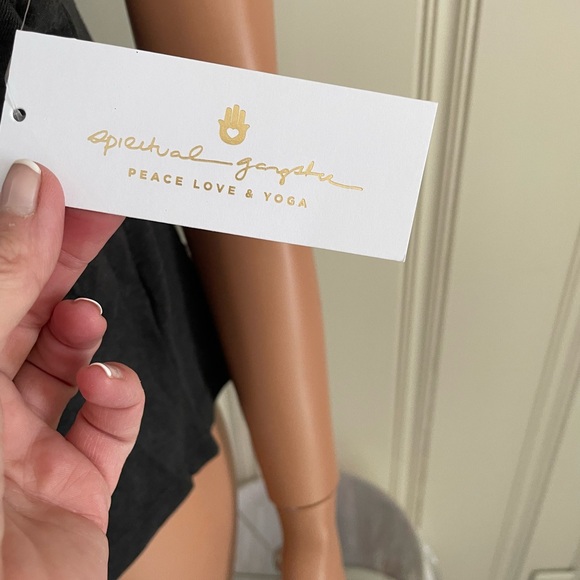 SPIRTUAL GANGSTER CROP TOP NWT - Picture 2 of 4